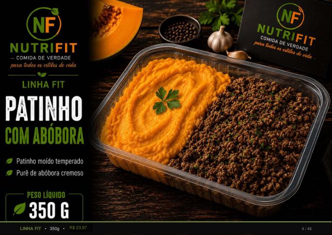 Patinho com Abóbora